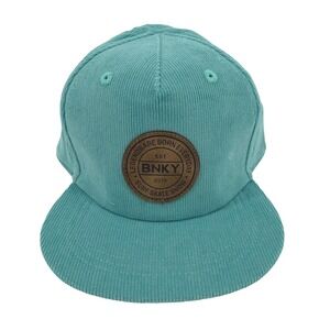BinkyBro Infant Teal Corduroy Snapback Hat Legends Are Born Everyday Flat Brim